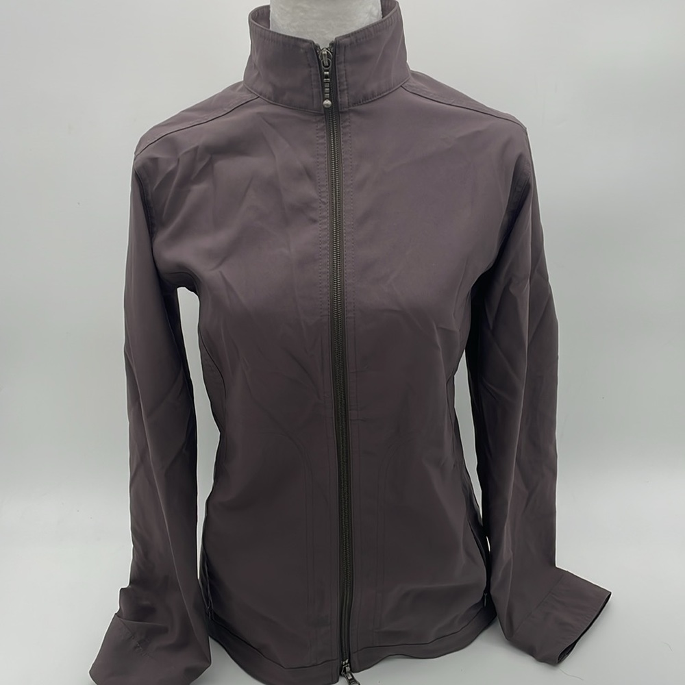 Patagonia Water Girl Women’s XS Lightweight jacket Gray side zipper pockets
